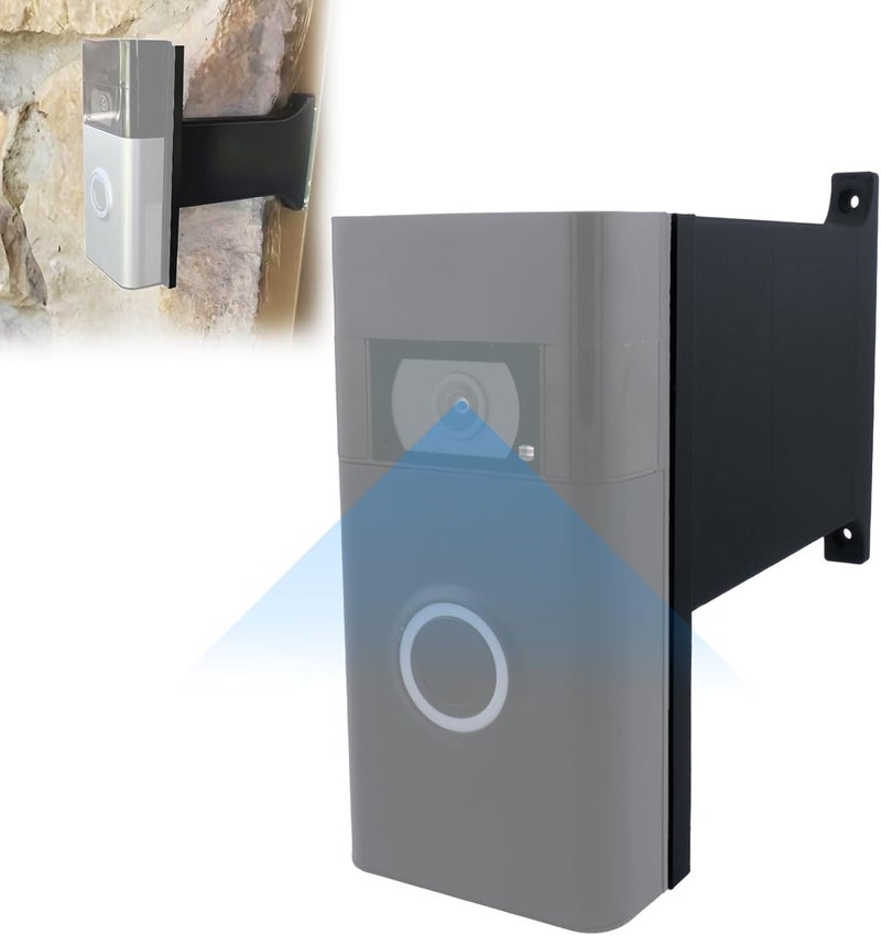 AIVONO Doorbell Extender Compatible with Ring Doorbell Mount for Brick Wall Better Visibility and Angle Designed To Fit All Compatible with Ring Doorbell Models (2-5/8") - Image 1